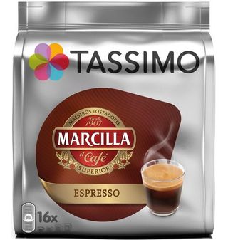 Cápsulas Tassimo Marcilla Espresso 16 Uds.