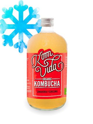 Kombucha de Zanahoria y Cúrcuma 750ml Komvida