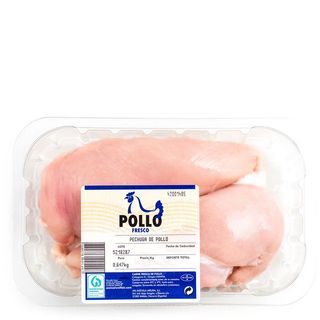 Pechuga De Pollo Entera Bandeja (500 G Aprox)