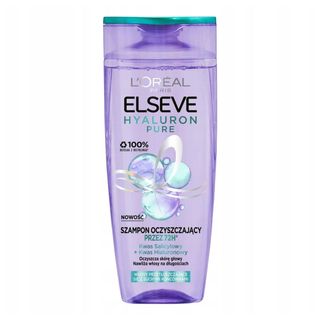 L'Oreal Szampon oczyszczający do włosów Hyaluron Pure 400 ml