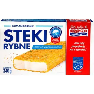 Abramczyk Komandorskie steki rybne 340g