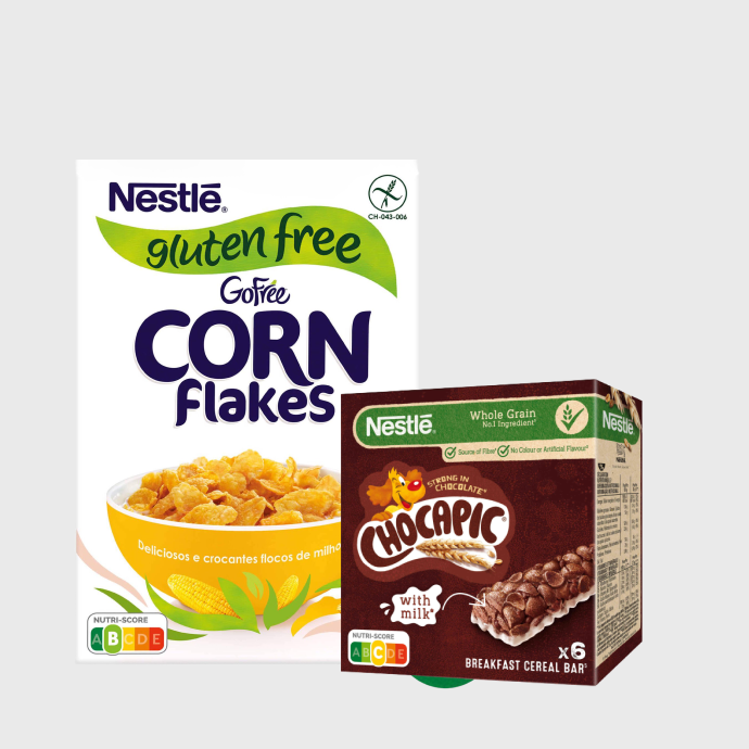 Cereais e Barritas