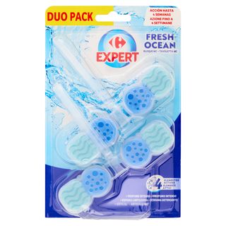 Carrefour Expert Tavoletta WC Fresh Ocean 2 x 48 g