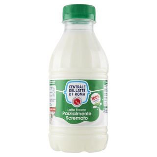 Centrale del Latte di Roma Latte Fresco Parzialmente Scremato 500 ml