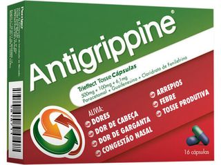 CAPSULAS ANTIGRIPPINE TRIEFFECT500MG+5MG+6.1MG 16UN