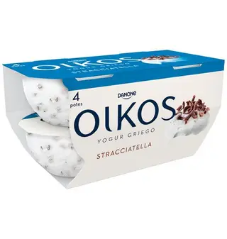 Yogur Danone Oikos Stracciatella 4 Uds.