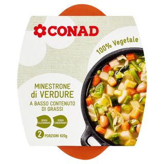 CONAD Minestrone di Verdure 620 g - 8003170094024