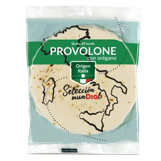 Queso Provolone Con Orégano Selección Mundial De Dia Bolsa 150 G