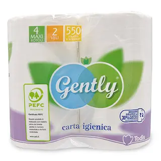 Carta igienica 4 maxi rotoli