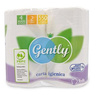 Carta igienica 4 maxi rotoli