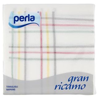 Perla Gran Ricamo Tovaglioli 45 Pz - 136138