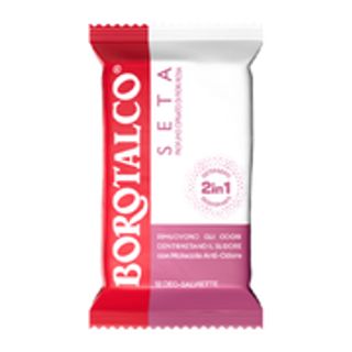 Borotalco Deo Salviette Seta 2in1 Detergenti e Deodoranti