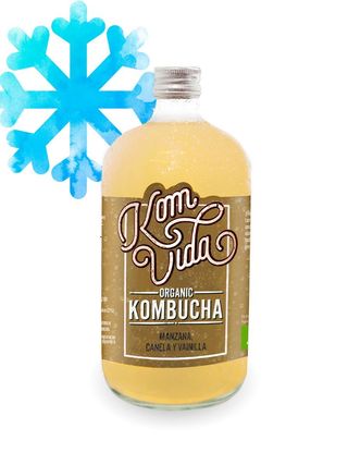 Kombucha de Manzana, Canela y Vainilla 750ml Komvida