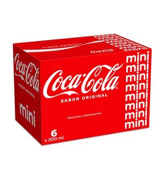 Refresco Coca-Cola Lata 20 Cl 6 Uds.