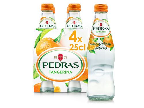 BEBIDA PEDRAS TANGERINA 4X0.25L