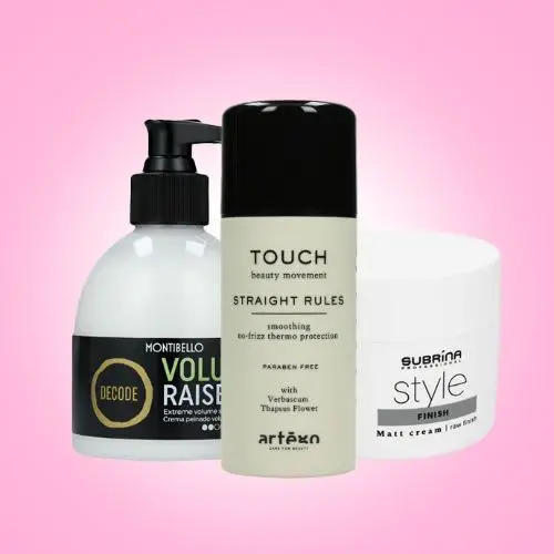 Kremy, balsamy i spray-e do stylizacji