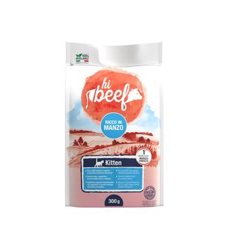 Hi beef kitten con manzo e riso 300g