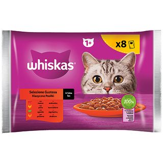 Whiskas Karma dla kota Klasyczne Posiłki 8x85 g