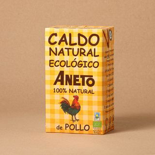 Brou Natural Pollastre Ecològic Aneto 1L
