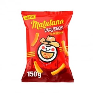 Aperitivo De Maíz Bbq Vaqueros Matutano 150 G.