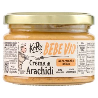 KoRo x Bebe Vio Crema di Arachidi al Caramello Salato 250 g