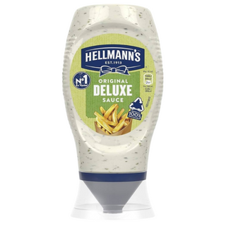 Hellmann's Patatas Bocabajo Deluxe Salsa 250ml sin gluten.