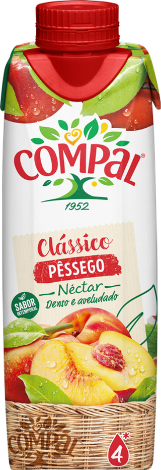 COMPAL CLASSICO NECTAR PESSEGO 300ML
