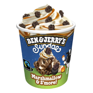 Ben&Jerry's Helado Sundae Marshmallow & S'more! 465ml