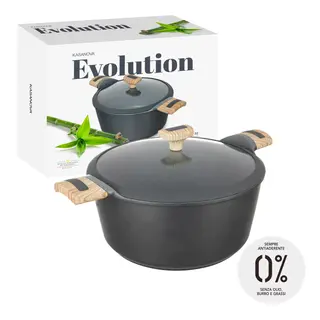 Casseruola 28 cm - con coperchio Evolution