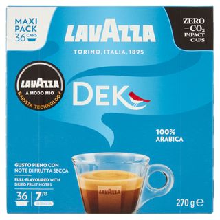 Lavazza A Modo Mio Dek 36 Capsule 270 G