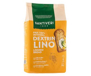 Pan de Molde Integral con Semillas de Lino Santiveri Dextrin300 G.