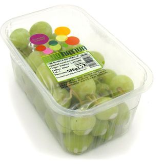Uva Blanca Sin Semillas, Tarrina 500 G