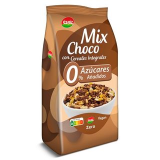 Cereales Integrales 0% Azúcares Añadidos Mix Choco Esgir Bolsa 250 Gr.