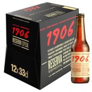 Cerveza Extra Reserva Especial 1906, Pack Botellín 12X33 Cl. (23763287)