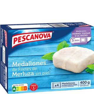 PESCANOVA Medallón De Merluza Congelado 400 G