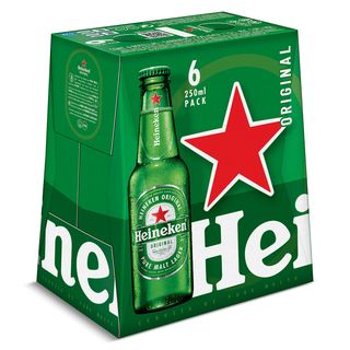 Cerveza Heineken Botella 6 X 25 Cl