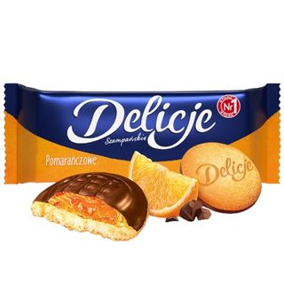 Delicje Szampańskie pomarańczowe, 147 g