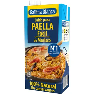 Caldo Liquido Casero Para Paella Facil Marisco, Brick 1 L