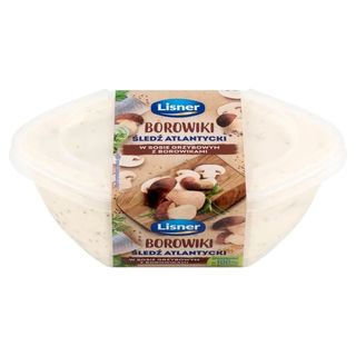 Lisner Filety śledziowe z borowikami 280 g