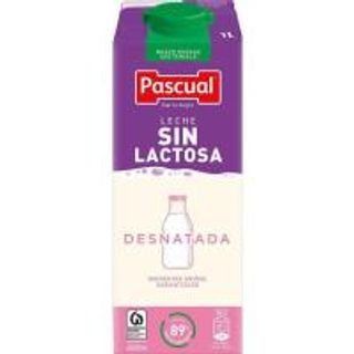 Leche Sin Lactosa Desnatada Pascual, Brik 1 Litro