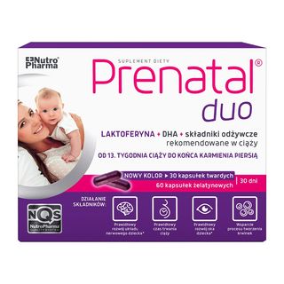 Prenatal Duo, witaminy dla kobiet w ciąży (od 13. tygodnia)