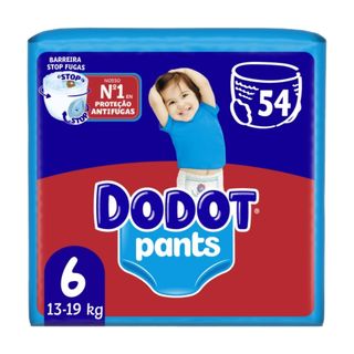 Dodot Pants Fraldas T6 +15kg 27un