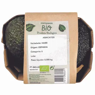 Abacate Biológico Continente Bio (emb. 300 gr (2 un))