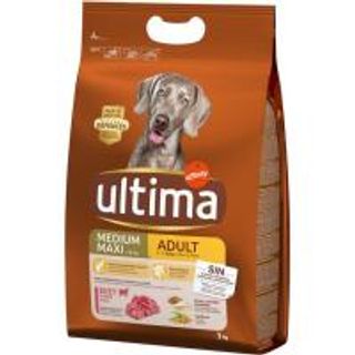 Ultima Perro Medium / Maxi Adulto Buey 3Kg (18595108)