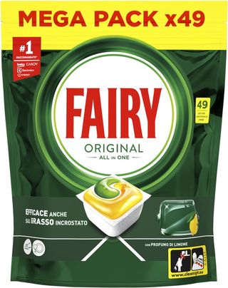 FAIRY ALL IN 1 ORIGINAL LAVASTOVIGLIE LIMONE 49 CAPS   PRO3097