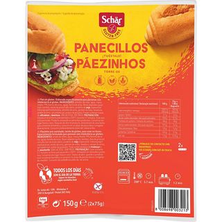 SCHÄR Bollitos De Pan Sin Gluten 2 Uds 150 G