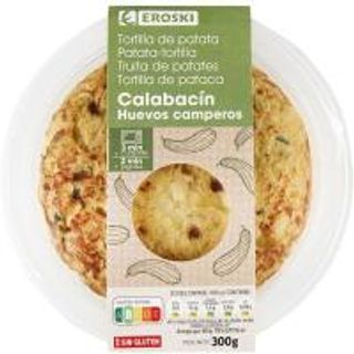 Tortilla De Patata-Calabacín-Huevo Campero Eroski, 1 Ud, 300 G (24141236)