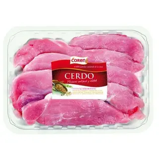 Filetes Cerdo Jamón Bandeja Peso Aproximado 500 G