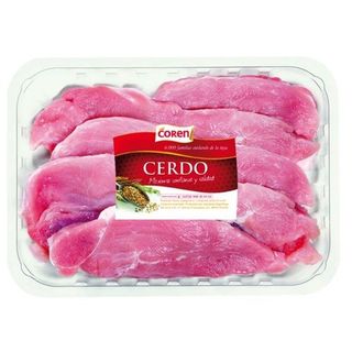 Filetes Cerdo Jamón Bandeja Peso Aproximado 500 G