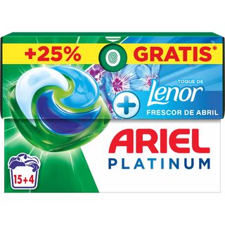 Detergente Ropa Platinum Capsulas 19 Unidades